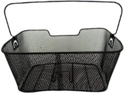Cesta Para Bicicleta Harilla, Accesorios Ligeros Bicicletas, De Almacenamiento Alambre Fácil Instalación