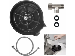 Lavacristales automático AQUAFORGE con chorro giratorio de 360°.