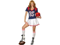 Disfraz de Mujer DISFRAZZES Jugadora De Rugby (Talla: M/L)