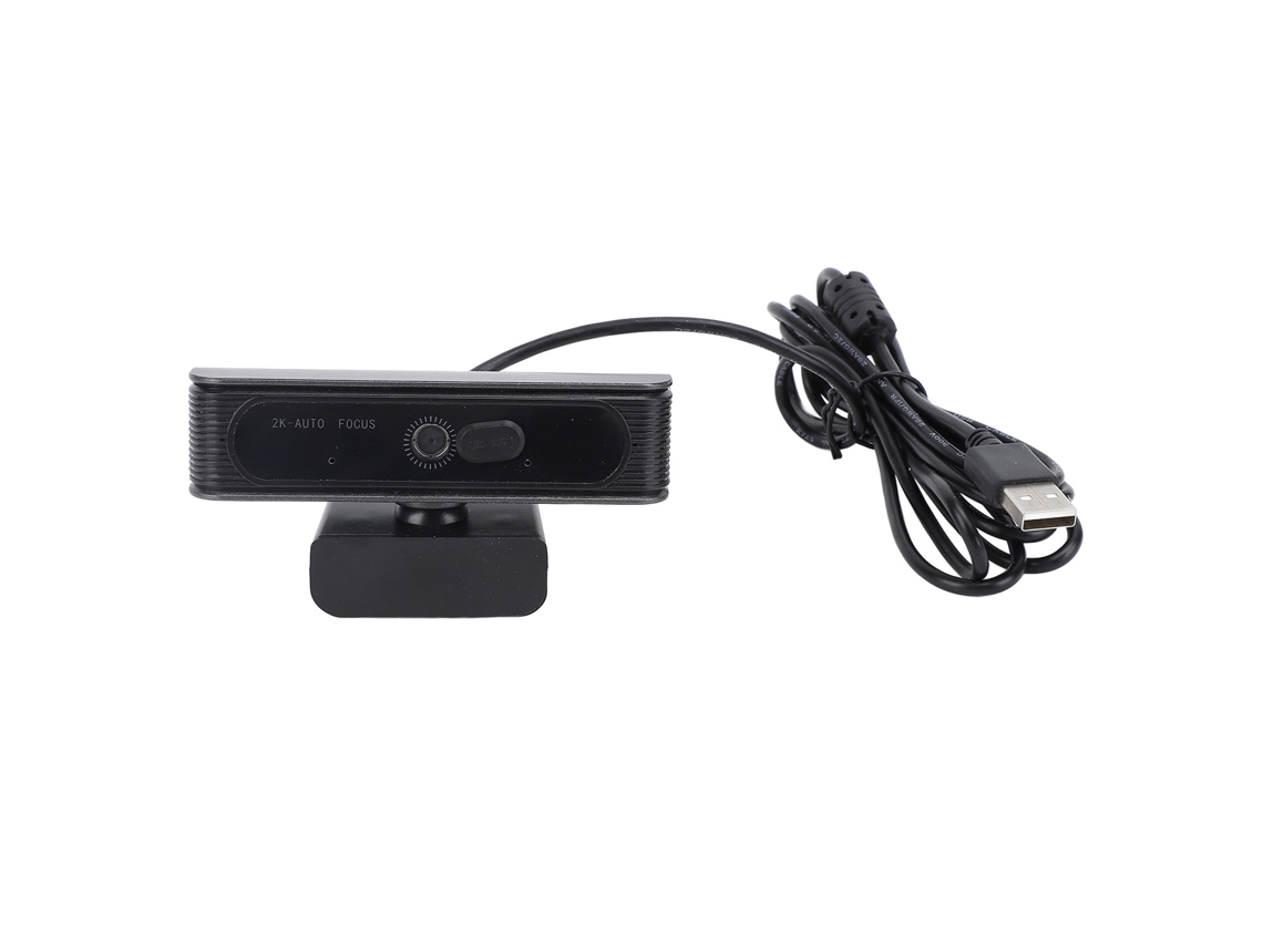 Cámara Web Usb 2k Hd Con Enfoque Automático Y Micrófono Con Cancelación De Ruido Para Ordenador