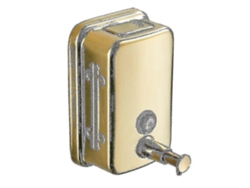 Dispensador de jabón de pared Rosewell Gold para baño y cocina