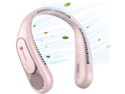 Ventilador De Cuello (rojo) - Ventilador Sin Aspas - Portátil - Recargable 4000 Mah - Tres Velocidades