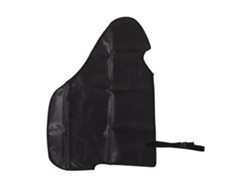 Capa de engate para caravana impermeável, resistente à umidade e à radiação solar, em PVC com fivela.