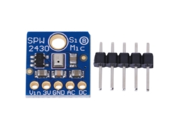 Módulo sensor de detección de sonido MEMS de micrófono de silicio SPW2430 para grabación FFT, muestreo de 3,3 V y 5 V.