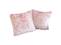 Juego De 2 Fundas De Cojín - Peluche Ombré