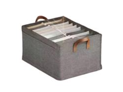 Armario gris, cajón para ropa interior, organizador de almacenamiento, estante, armario, mueble