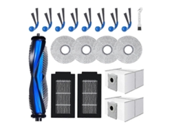 18pcs Spare Parts For T30c Omni T30c Pro Omni Vacuum Cleaner Main Brush Mop Pads Dust Bag Side Br