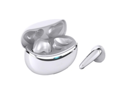 Auriculares Bluetooth True Wireless Auriculares 5.2 para deportes Noise Cancelling blanco