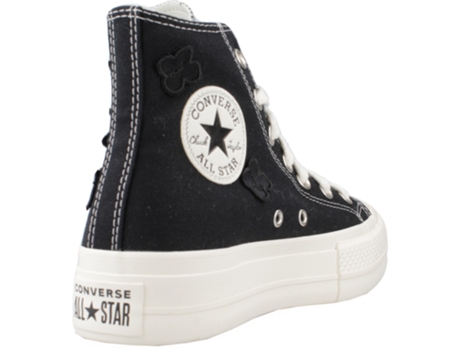 Zapatillas de Mujer CONVERSE Chuck Taylor All Star Lift Tecido Negro (36.5)