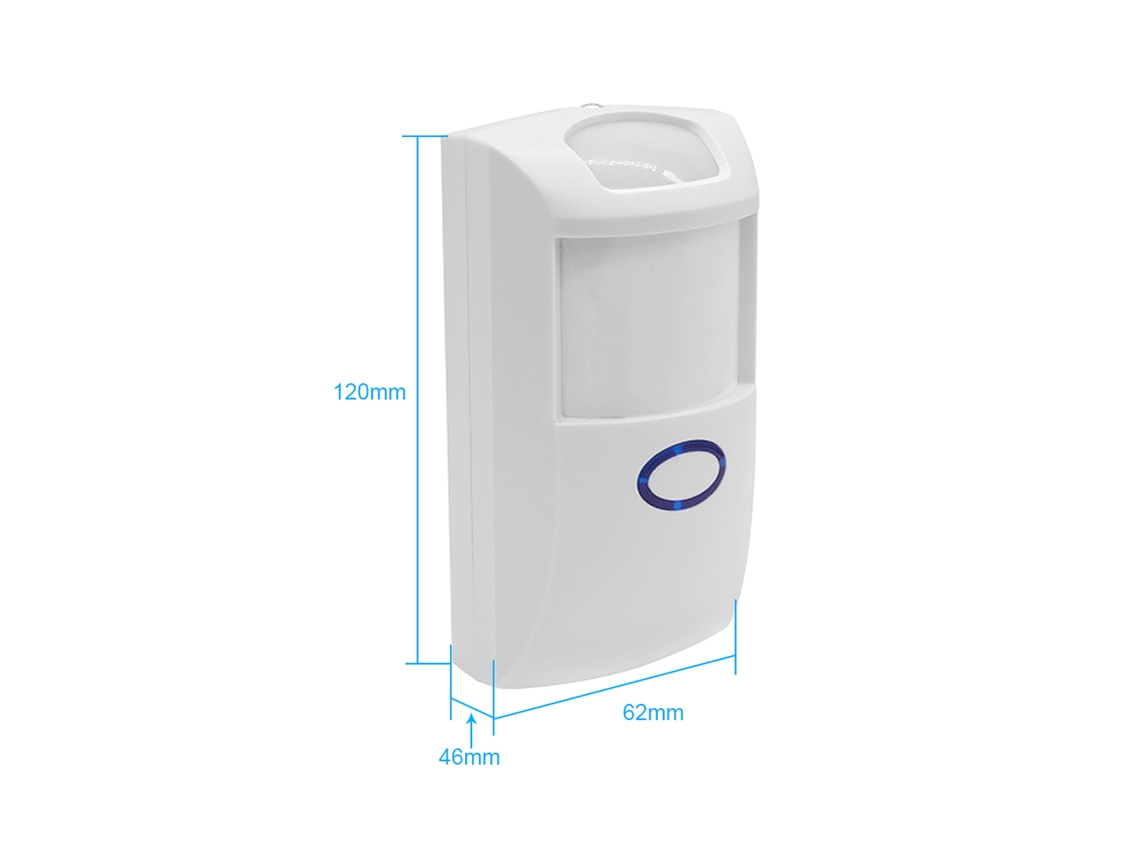 Detector de movimiento PIR inalámbrico de 433 MHz para Alexa