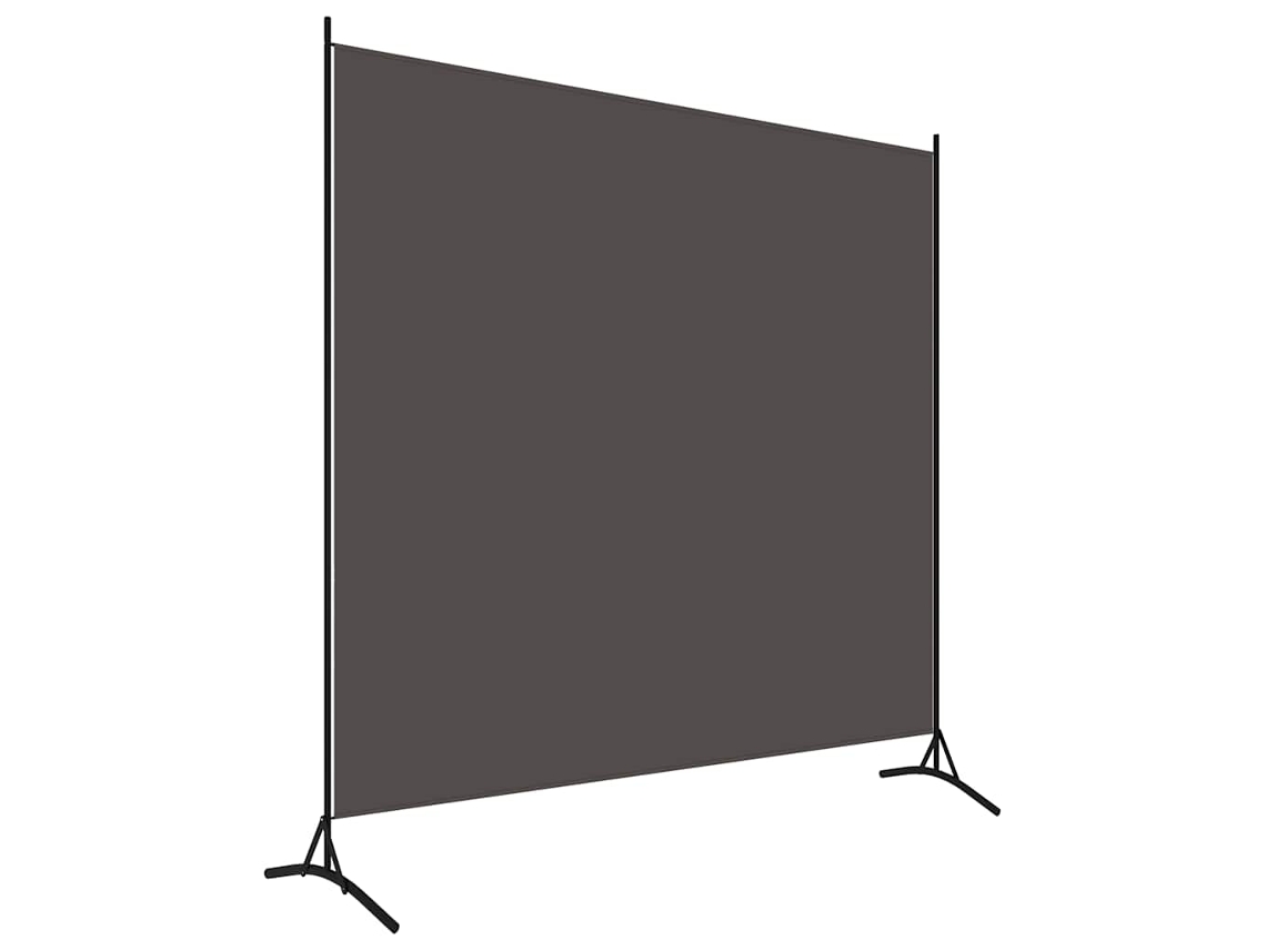 Maison Exclusive - Biombo Divisor De 1 Panel Gris Antracita 175x180 Cm