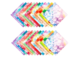 Papel Origami - 100 Hojas, 15x15 cm, Diferentes Colores, Creatividad NEVEANCE