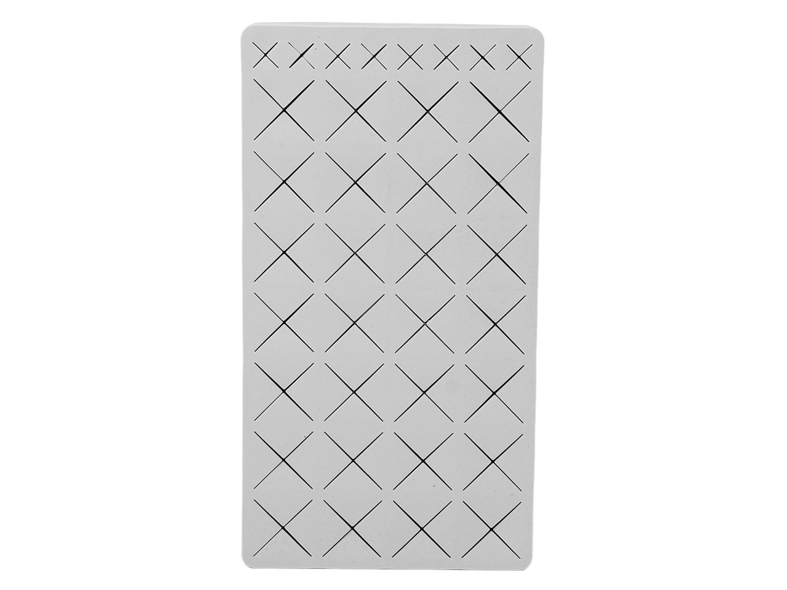 Caja de almacenamiento de labiales de silicona con 36 estantes grandes.