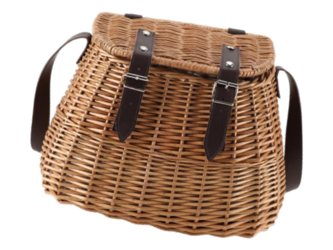 Cesta de mimbre, cesta de flores, organizador para el hogar, slowmoose