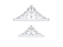 Set De 2 Cortadores De Corona Princesa Molde Tiara Para Decoración De Pasteles Diy
