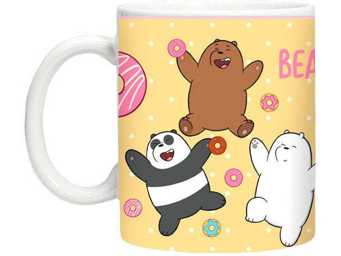 Taza KARACTERMANIA We Bare Bears amarillo