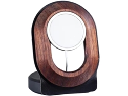 Soporte Magnético De Madera De Nogal Para Cargador De Teléfono Móvil, Accesorio De Escritorio