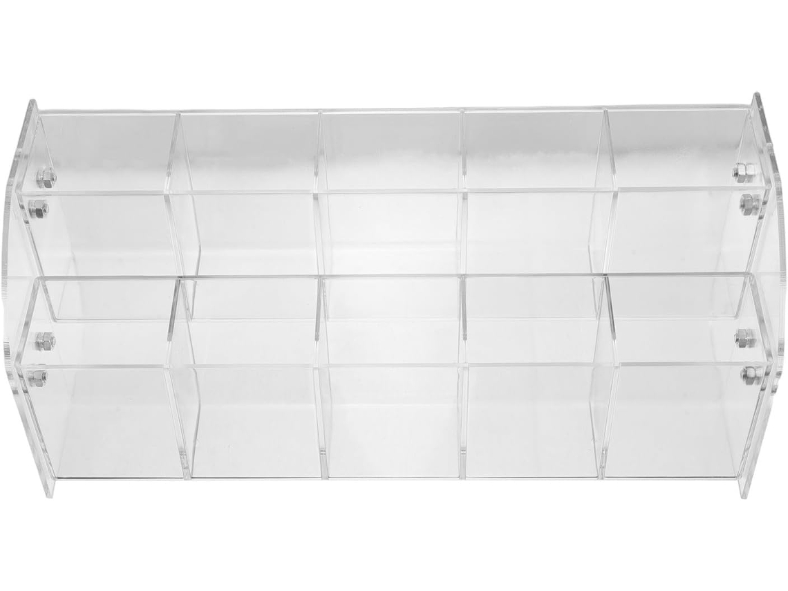 Besportble Soporte De Varios Niveles Y Plástico Y Acrílico 26,50 X 11,50 X 9,50 Cm Pulgadas Diseño De Alta ...