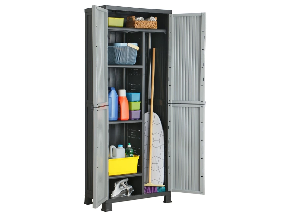 Armario de plástico 68x39x171,5 cm DKD HOME DECOR