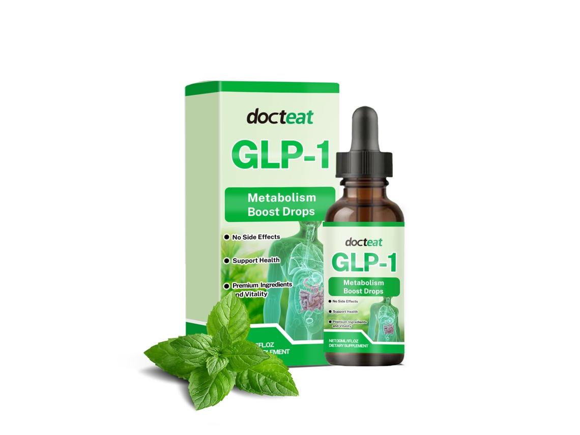 Gotas de aceite esencial de menta GLP 1 para administración oral