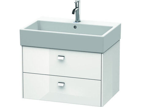 Mueble DURAVIT Brioso empotrado de pared 68,4 x 45,9 cm 2 cajones incl. hueco para sifón y delantal para lavabo Vero Air 235070