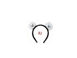 Tiara De Pelo De Peluche Con Dibujos Animados En 3d De Bts, Regalo Para Niños.