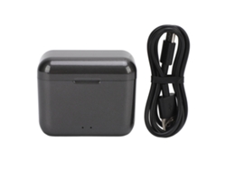 Cargador De Baterías Para Cámara De Acción X4 Carga Rápida Hub Dual Con Ranura Para Tarjeta Micro Led Indicador