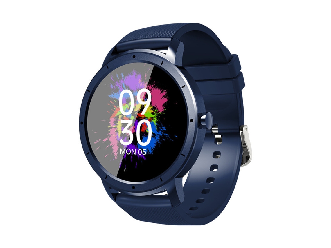 Reloj inteligente, rastreador de actividad física resistente al agua IP68, azul Bestvite