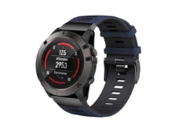 Correa para Garmin Forerunner 955 Azul Oscuro y Negro