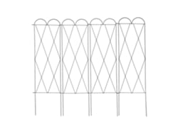 Relaxdays Treliças Metálicas, 3 Unidades, 127 Cm De Altura, Apoio Para Plantas, Treliça De Jardim, Vermelha