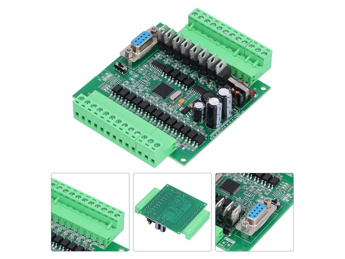 Placa De Control Plc Módulo Lógico Programable Industrial Accesorio 2n20mt Placa Desnuda