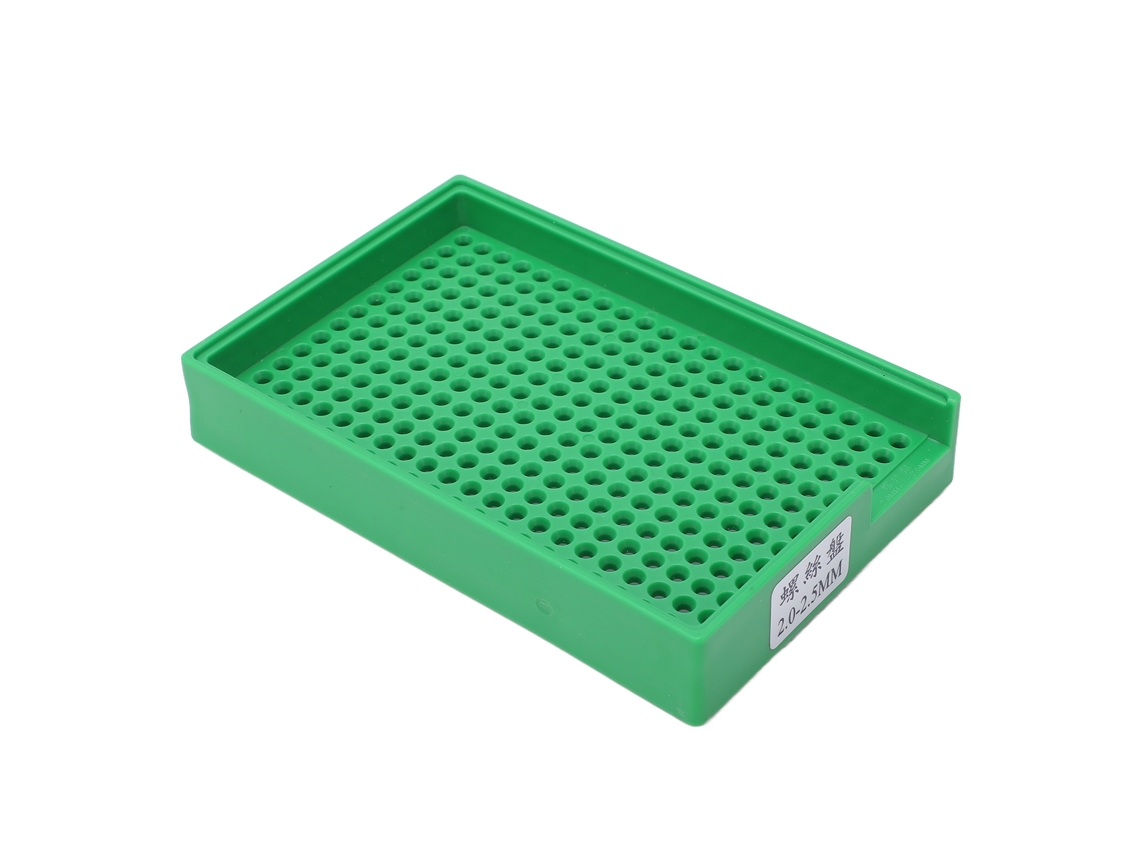 Bandeja Organizadora De Tornillos Con Orificios En Forma De V De 2-2,5 Mm (273 Orificios)