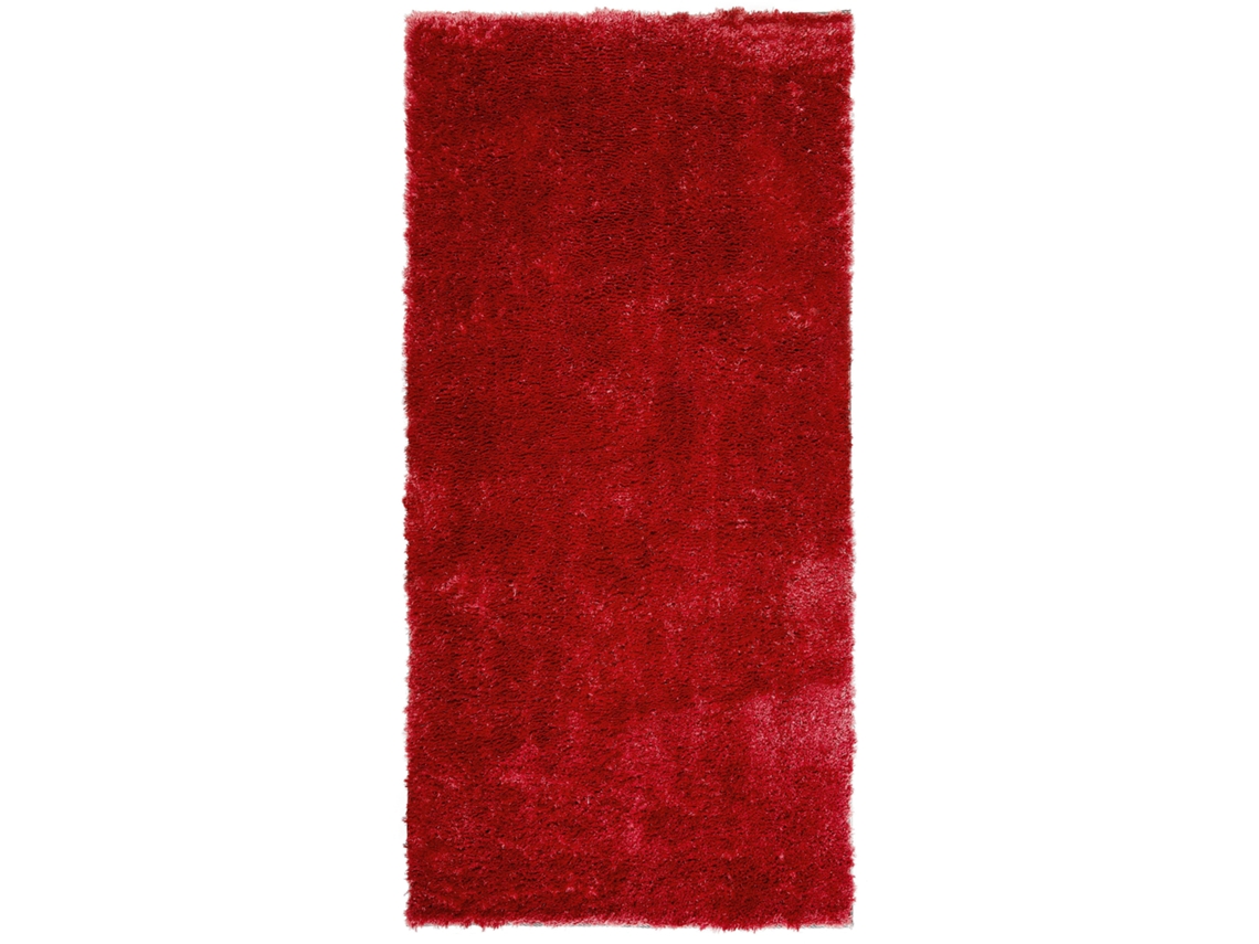 Alfombra BELIANI Evren de Poliéster Rojo 80x150