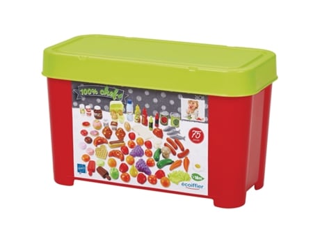 Accesorio de Casas de Juguete ECOIFFIER Set de Comiditas Food Box (Edad Mínima Recomendada: 1 año)