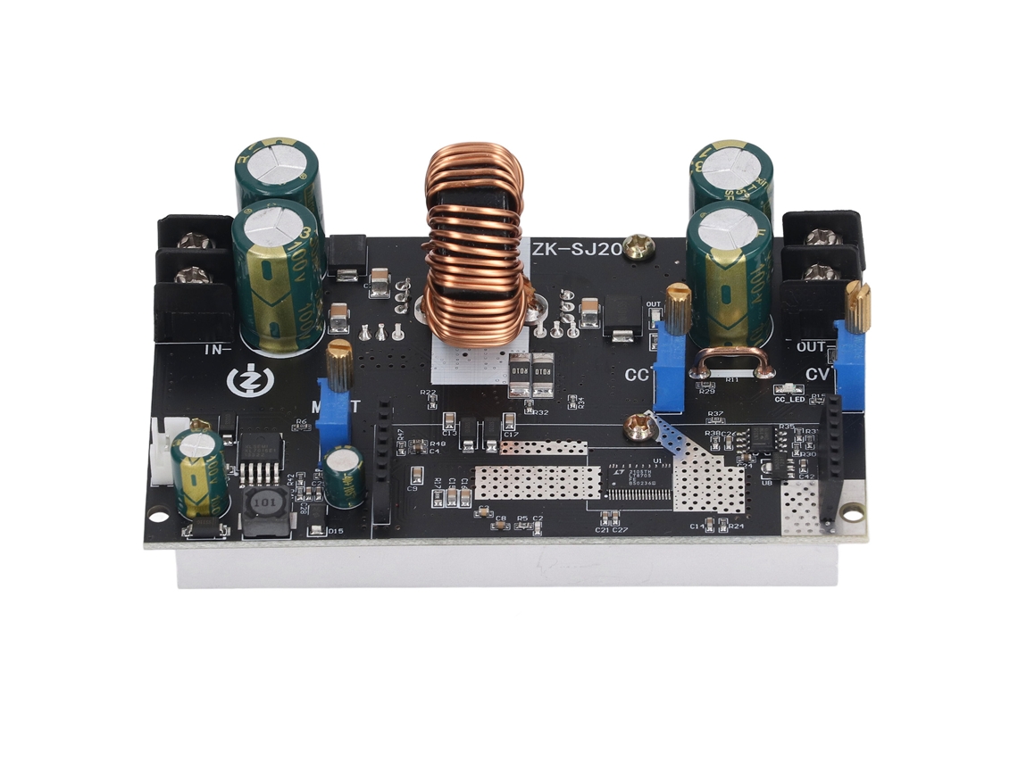 Módulo De Fuente De Alimentación Con Regulador Mppt, Convertidor Elevador/reductor Automático De 300 W Y 20 A, Entrada De Cc De 7-80 V Y Salida De 1,4-79 V.