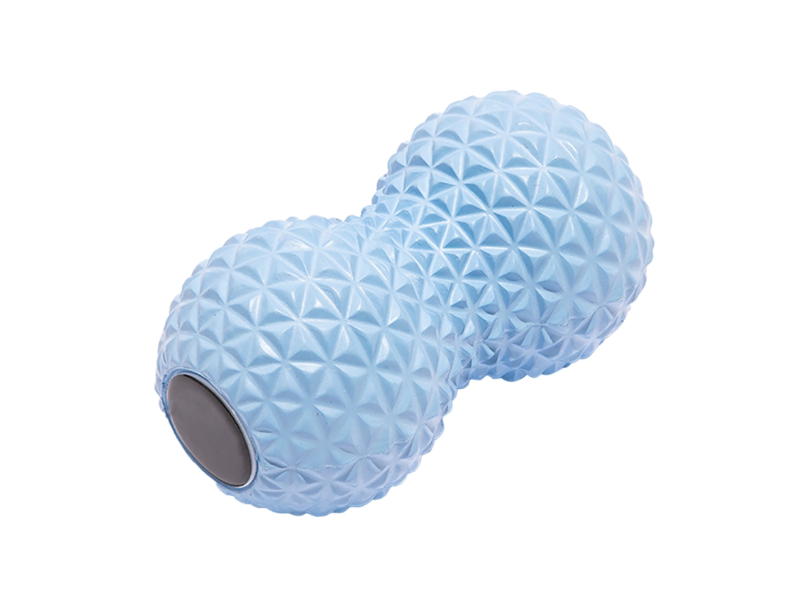 2026-pelota De Masaje Físico Elástica Suave Portátil Material Eva Compacta Para Liberación Muscular Bola Doble Azul