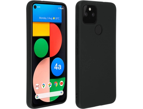 Carcasa Google Pixel 4A 5G AVIZAR Semirrígida Mate Negro