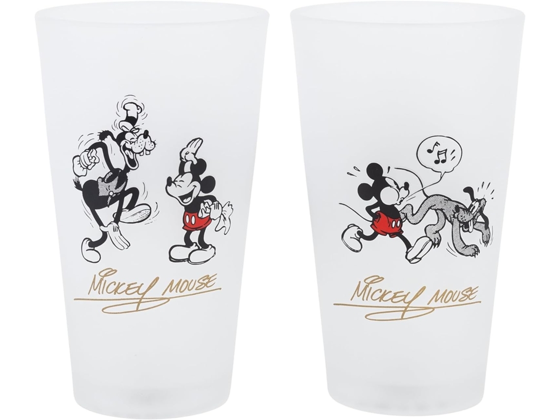 Set 2 Vasos Mickey Mouse Vintage Disney 490 ml STOR