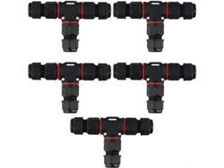 5 3 Ip68 8 12 Paquete De Conectores De Cable Para Exteriores Impermeables En Forma De T