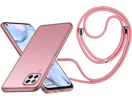 Funda Oppo A73 5G Turtleshell Rígida con Collar Rosa