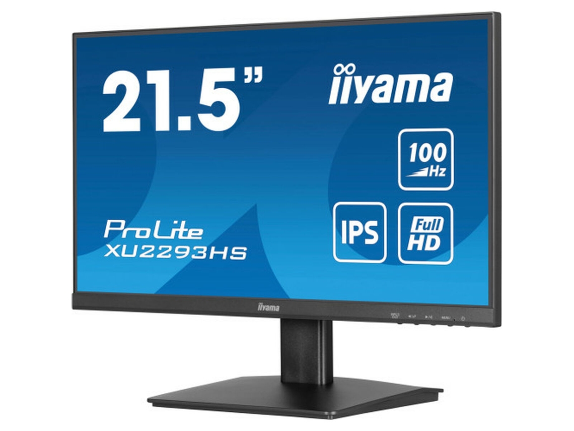 Monitor IIYAMA ProLite XU2293HS-B6 (Negro - Full HD - Flicker free - 22" - Enchufe EU - 1 ms)