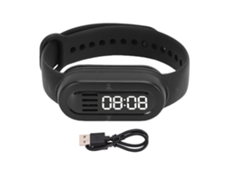 Pulsera Inteligente Con Altavoz Bluetooth Reproductor Mp3 Pantalla Digital Led Para Deportes