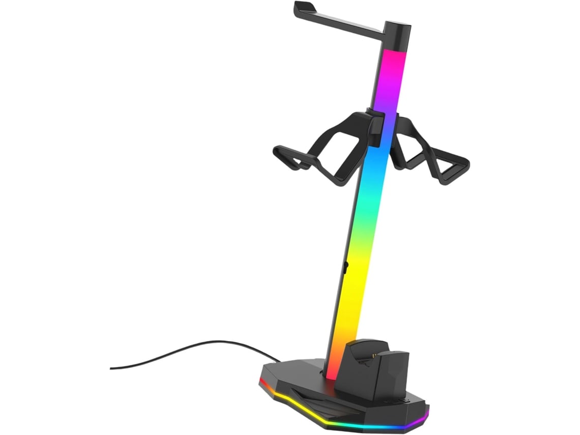 Soporte De Almacenamiento Para Accesorios De Juego Con Función De Carga Y Auriculares P5