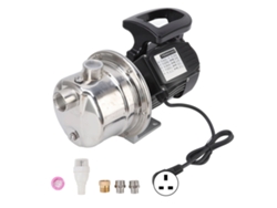 Bomba de presión manual de acero inoxidable de 370 W con válvula inferior