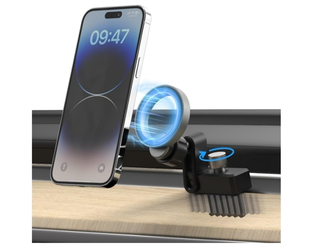 Soporte Coche Compatible Tesla Model Teléfono para Apple CHRONUS Negro