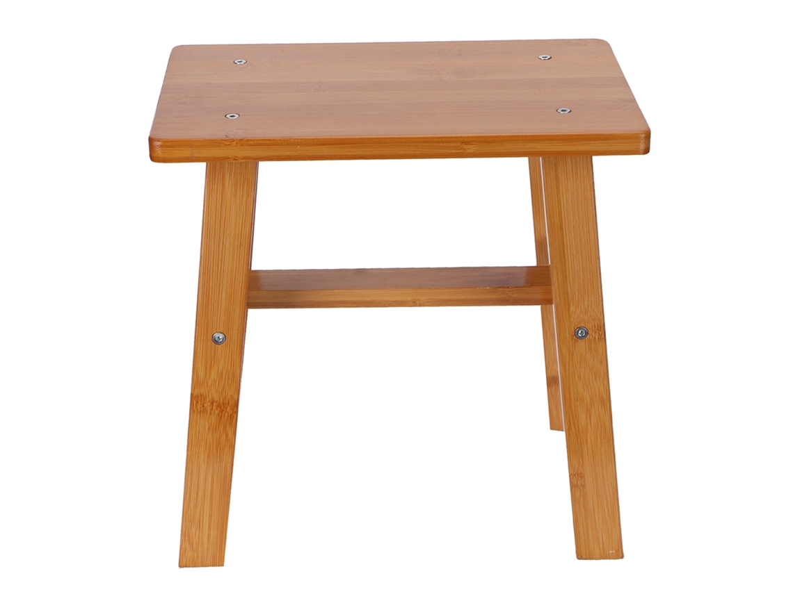 Taburete Bajo De Bambú Para Niños, Multiusos, Pequeño Banco Rectangular Para Sala De Estar/hogar.