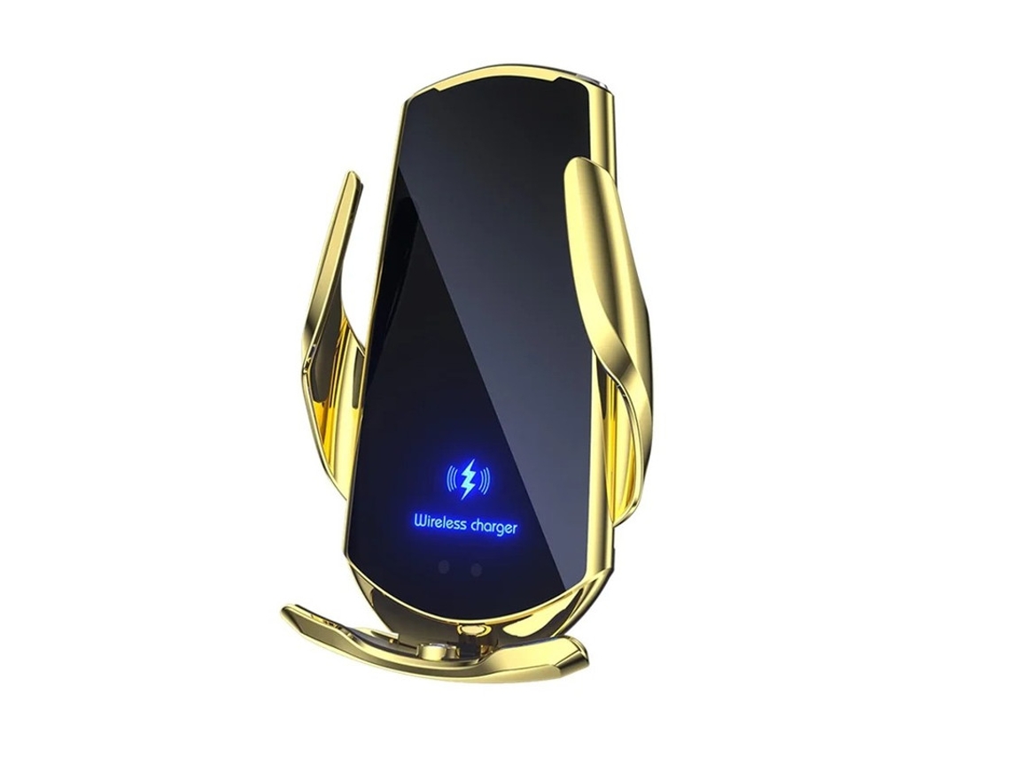 Soporte Inalámbrico Para Teléfono Inteligente Con Sensor Infrarrojo Para Coche Yizhood Golden