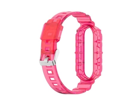 Correa TPU + PU para Xiaomi Band 5/6 - rosa