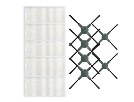 Cepillo Lateral de filtro Hepa para accesorios de Robot aspirador Proscenic Pro Coco 680T