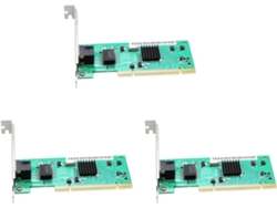 Adaptador de tarjeta de red PCI Gigabit SFUSHOS 3x 82540 de 1000 Mbps con puerto de disco